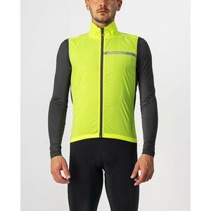 CASTELLI Kerékpáros mellény - SQUADRA STRECH - sárga kép
