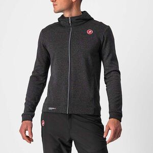 CASTELLI póló - MILANO FZ FLEECE - fekete kép