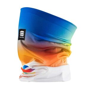 SPORTFUL Kerékpáros nyakmelegítő - TOTAL ENERGIES 2022 - narancssárga/fehér/kék/sárga kép