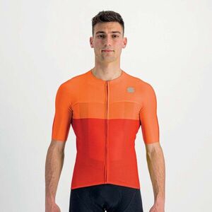 SPORTFUL Rövid ujjú kerékpáros mez - LIGHT PRO - narancssárga kép