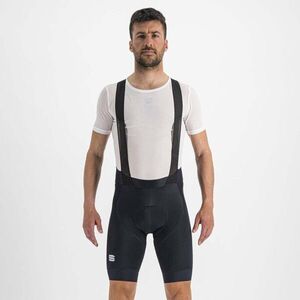 SPORTFUL Rövid kerékpáros nadrág kantárral - BODYFIT PRO LTD - fekete kép