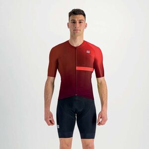 SPORTFUL Rövid ujjú kerékpáros mez - BOMBER - piros kép