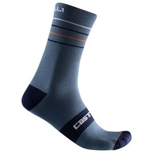 CASTELLI Klasszikus kerékpáros zokni - ENDURANCE 15 - színes kép