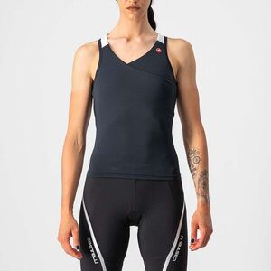 CASTELLI Ujjatlan kerékpáros mez - SOLARIS LADY - fekete/fehér kép