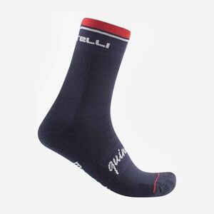 CASTELLI Klasszikus kerékpáros zokni - QUINDICI SOFT MERINO - kék kép