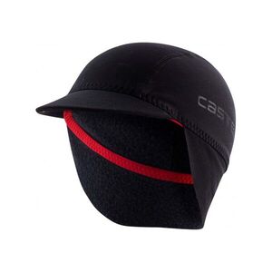 CASTELLI Kerékpáros sapka - NANO THERMAL - fekete kép