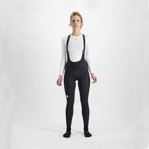 SPORTFUL Hosszú kerékpáros nadrág kantárral - BODYFIT CLASSIC W - fekete kép