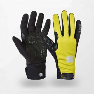 SPORTFUL Kerékpáros kesztyű hosszú ujjal - WS ESSENTIAL 2 - sárga/fekete kép