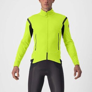 CASTELLI Kerékpáros dzseki béléssel - PERFETTO ROS 2 - sárga kép