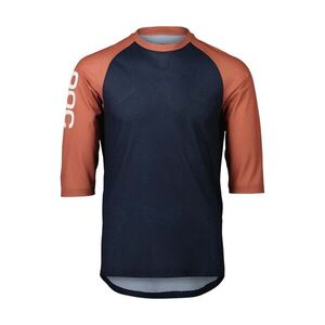 POC Rövid ujjú kerékpáros mez - MTB PURE 3/4 - kék/narancssárga kép
