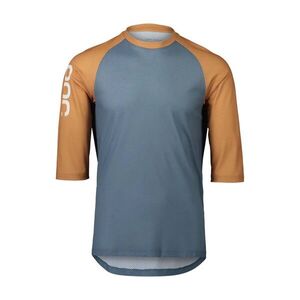 POC Rövid ujjú kerékpáros mez - MTB PURE 3/4 - narancssárga/kék kép