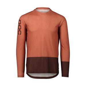 POC Hosszú ujjú kerékpáros mez nyári - MTB PURE - barna/narancssárga kép