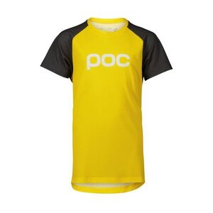 POC Rövid ujjú kerékpáros mez - ESSENTIAL MTB - sárga/szürke kép