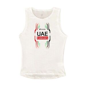 PISSEI Ujjatlan kerékpáros póló - UAE TEAM EMIRATES 2024 - fehér kép