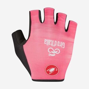 CASTELLI Kerékpáros kesztyű rövid ujjal - #GIRO - rózsaszín kép