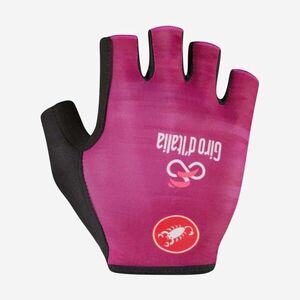 CASTELLI Kerékpáros kesztyű rövid ujjal - #GIRO - ciklámen kép