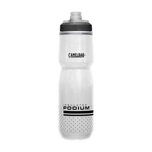 CAMELBAK Kerékpáros palack vízre - PODIUM CHILL 0, 71L - fehér/fekete kép