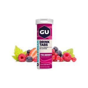 GU Kerékpáros táplálékkiegészítő - HYDRATION DRINK TABS 54 G TRIBERRY kép
