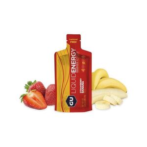 GU Kerékpáros táplálékkiegészítő - LIQUID ENERGY GEL 60 G STRAWBERRY/BANANA kép