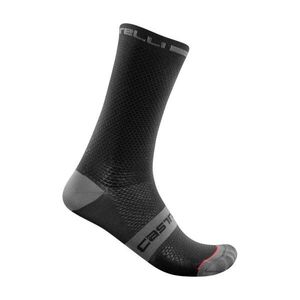 CASTELLI Klasszikus kerékpáros zokni - SUPERLEGGERA T 18 - fekete kép