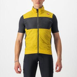 CASTELLI Kerékpáros mellény - UNLIMITED PUFFY - sárga kép