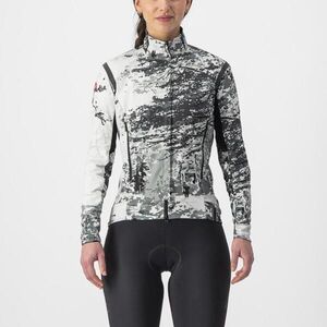 CASTELLI Kerékpáros dzseki béléssel - UNLIMITED PERFETTO ROS 2 W - fehér/szürke kép