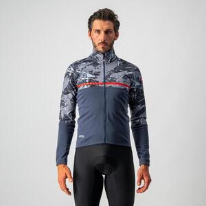 CASTELLI Kerékpáros dzseki béléssel - FINESTRE - kék kép