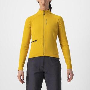 CASTELLI Hosszú ujjú kerékpáros mez - UNLIMITED TRAIL W - sárga kép