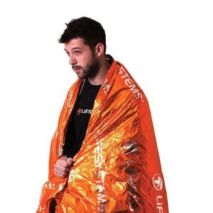 LIFESYSTEMS thermofólia - THERMAL BLANKET - narancssárga kép