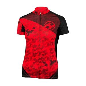 HAVEN Rövid ujjú kerékpáros mez - SINGLETRAIL NEO WOMEN - piros kép