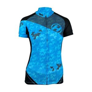 HAVEN Rövid ujjú kerékpáros mez - SINGLETRAIL NEO WOMEN - kék kép