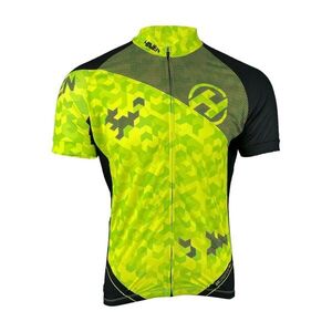 HAVEN Rövid ujjú kerékpáros mez - SINGLETRAIL NEO - zöld/fekete kép