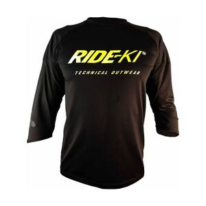 HAVEN Rövid ujjú kerékpáros mez - RIDE-KI - fekete/zöld kép