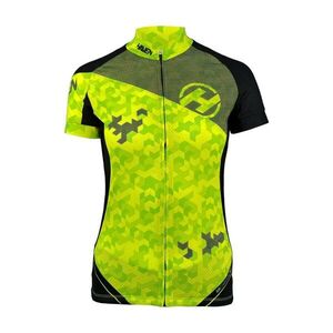 HAVEN Rövid ujjú kerékpáros mez - SINGLETRAIL NEO WOMEN - zöld/fekete kép