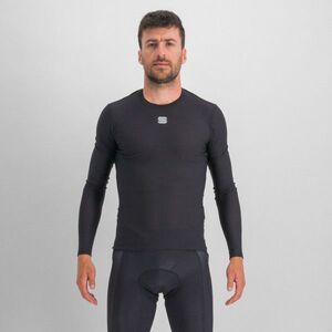 SPORTFUL Hosszú ujjú kerékpáros póló - BODYFIT PRO - fekete kép
