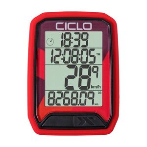 CICLOSPORT tachométer - PROTOS 213 - piros kép
