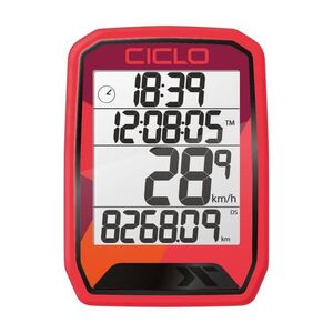 CICLOSPORT tachométer - PROTOS 113 - piros kép