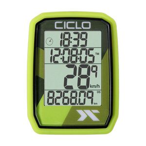 CICLOSPORT tachométer - PROTOS 105 - zöld kép
