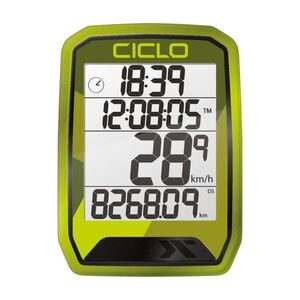 CICLOSPORT tachométer - PROTOS 113 - zöld kép