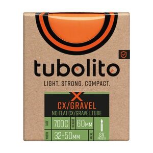 TUBOLITO belső gumi - X-TUBO CX/GRAVEL 28/700C - SV60 - narancssárga kép