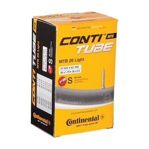 CONTINENTAL belső gumi - MTB LIGHT 26 FV - fekete kép