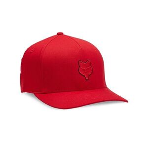 FOX Kerékpáros sapka - FOX HEAD FLEXFIT - piros kép