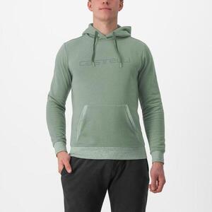 CASTELLI póló - LOGO HOODIE - világoszöld kép