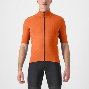 CASTELLI Rövid ujjú kerékpáros mez - PERFETTO RoS 2 WIND - narancssárga kép
