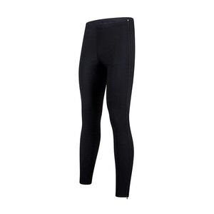 SANTINI Hosszú kerékpáros nadrág kantár nélkül - FULL ZIP - ZIP UP - fekete kép