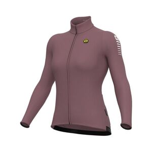 ALÉ Hosszú ujjú kerékpáros mez - WARM RACE R-EV1 - bordó kép
