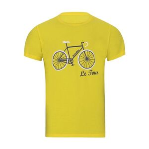 NU. BY HOLOKOLO Rövid ujjú kerékpáros póló - LE TOUR LEMON II. - sárga kép