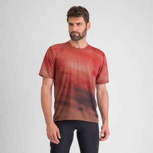 SPORTFUL Rövid ujjú kerékpáros póló - FLOW GIARA - barna kép