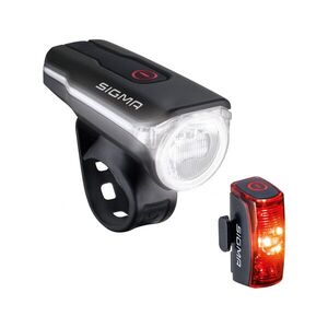 SIGMA SPORT lámpa készlet - AURA 60 - piros/fekete kép