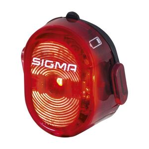 SIGMA SPORT hátsó lámpa - NUGGET II - piros/fekete kép